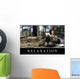 Relaxation Inspirational Quote and Wall Decal