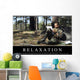Relaxation Inspirational Quote and Wall Decal