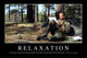 Relaxation Inspirational Quote and Wall Decal