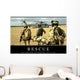 Rescue Inspirational Quote and Wall Decal Design 1