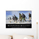 Responsibility Inspirational Quote and Wall Decal