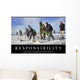 Responsibility Inspirational Quote and Wall Decal