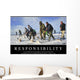 Responsibility Inspirational Quote and Wall Decal