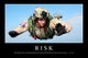 Risk Inspirational Quote and Wall Decal Design 1