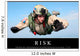 Risk Inspirational Quote and Wall Decal Design 1