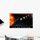 Solar System Poster Wall Decal