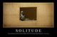 Solitude Inspirational Quote and Wall Decal