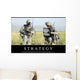 Strategy Inspirational Quote and Wall Decal