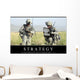 Strategy Inspirational Quote and Wall Decal