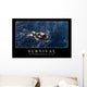 Survival Inspirational Quote and Wall Decal Design 2