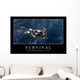 Survival Inspirational Quote and Wall Decal Design 2