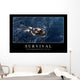Survival Inspirational Quote and Wall Decal Design 2