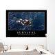Survival Inspirational Quote and Wall Decal Design 2