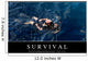 Survival Inspirational Quote and Wall Decal Design 2