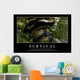 Survival Inspirational Quote and Wall Decal Design 1