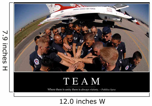 Team Inspirational Quote and Wall Decal Design 1