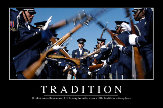 Tradition Inspirational Quote and Wall Decal