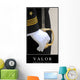 Valor Inspirational Quote and Wall Decal Design 2