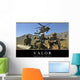 Valor Inspirational Quote and Wall Decal Design 1