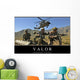 Valor Inspirational Quote and Wall Decal Design 1