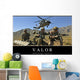 Valor Inspirational Quote and Wall Decal Design 1