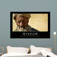 Wisdom Inspirational Quote and Wall Decal Design 1