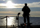 Sonar Technician Stands Sentry Wall Decal