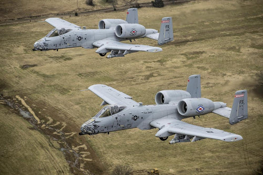 Two A-10 Thunderbolt Ii's Wall Decal
