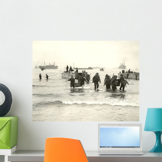 American Forces Landing Arzew Wall Decal