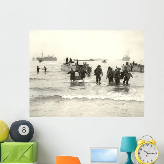 American Forces Landing Arzew Wall Decal