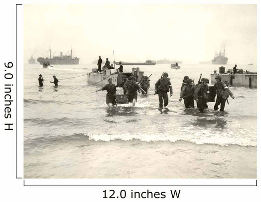 American Forces Landing Arzew Wall Decal