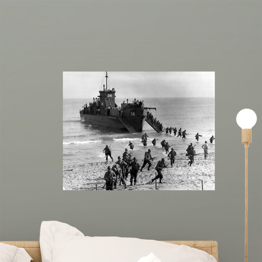 Soldiers Us Army Invade Wall Decal
