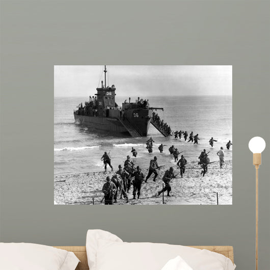 Soldiers Us Army Invade Wall Decal