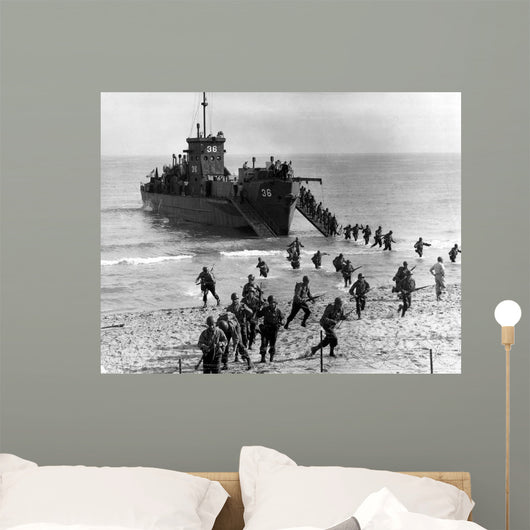 Soldiers Us Army Invade Wall Decal