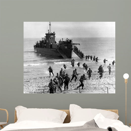 Soldiers Us Army Invade Wall Decal