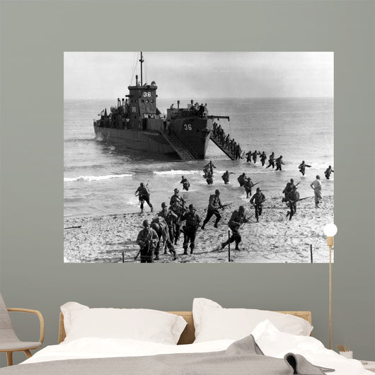 Soldiers Us Army Invade Wall Decal