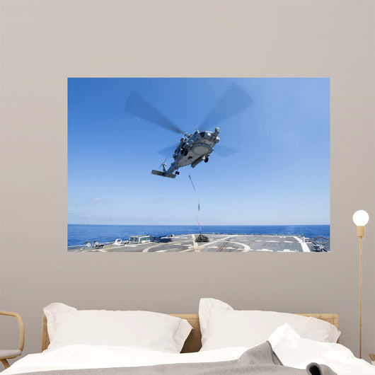 Sh-60r Seahawk Delivers Supplies Wall Decal