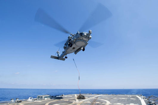 Sh-60r Seahawk Delivers Supplies Wall Decal