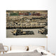 Rows Heavy Vehicles and Wall Decal Design 2