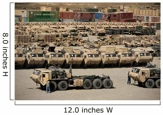 Rows Heavy Vehicles and Wall Decal Design 2