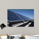 Solar Panels Installed Top Wall Decal