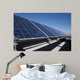 Solar Panels Installed Top Wall Decal
