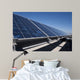 Solar Panels Installed Top Wall Decal