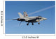 F A-18c Hornet Flight Wall Decal