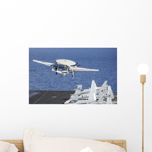 E-2c Hawkeye Launches off Wall Decal
