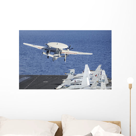 E-2c Hawkeye Launches off Wall Decal