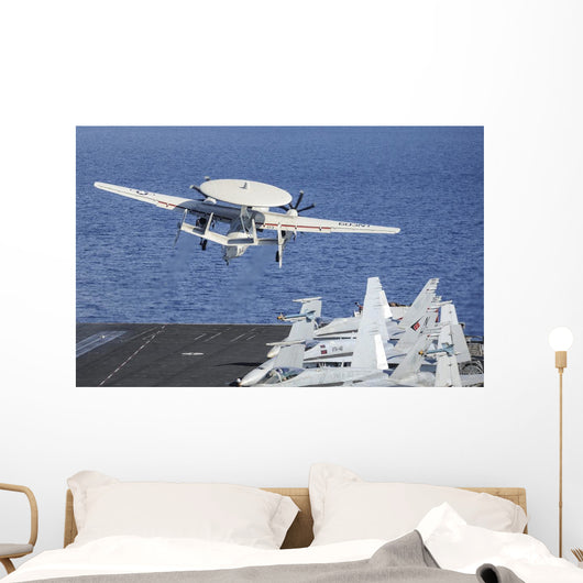 E-2c Hawkeye Launches off Wall Decal