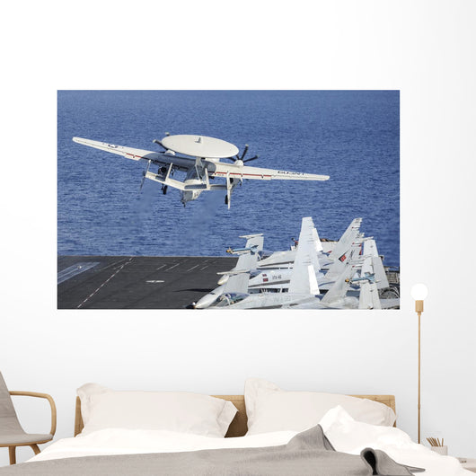 E-2c Hawkeye Launches off Wall Decal