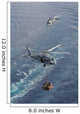Two Mh-60s Sea Hawk Wall Decal Design 2