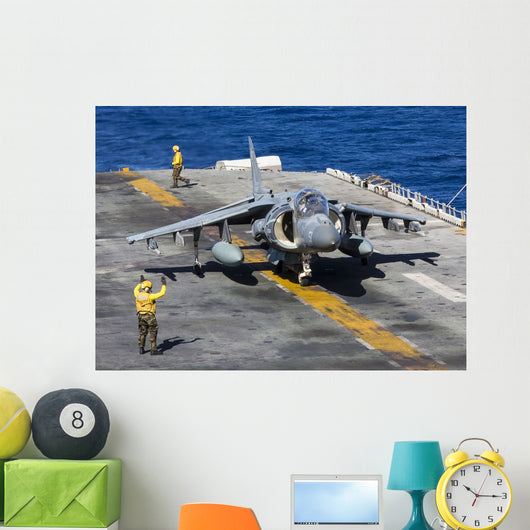 Av-8b Harrier Prepares to Wall Decal